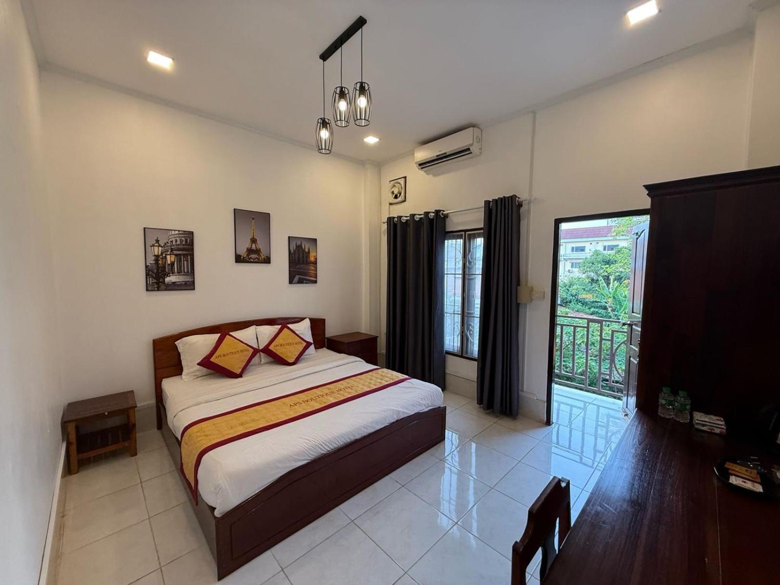 A P S Moutain View Hotel Vang Vieng Exterior foto