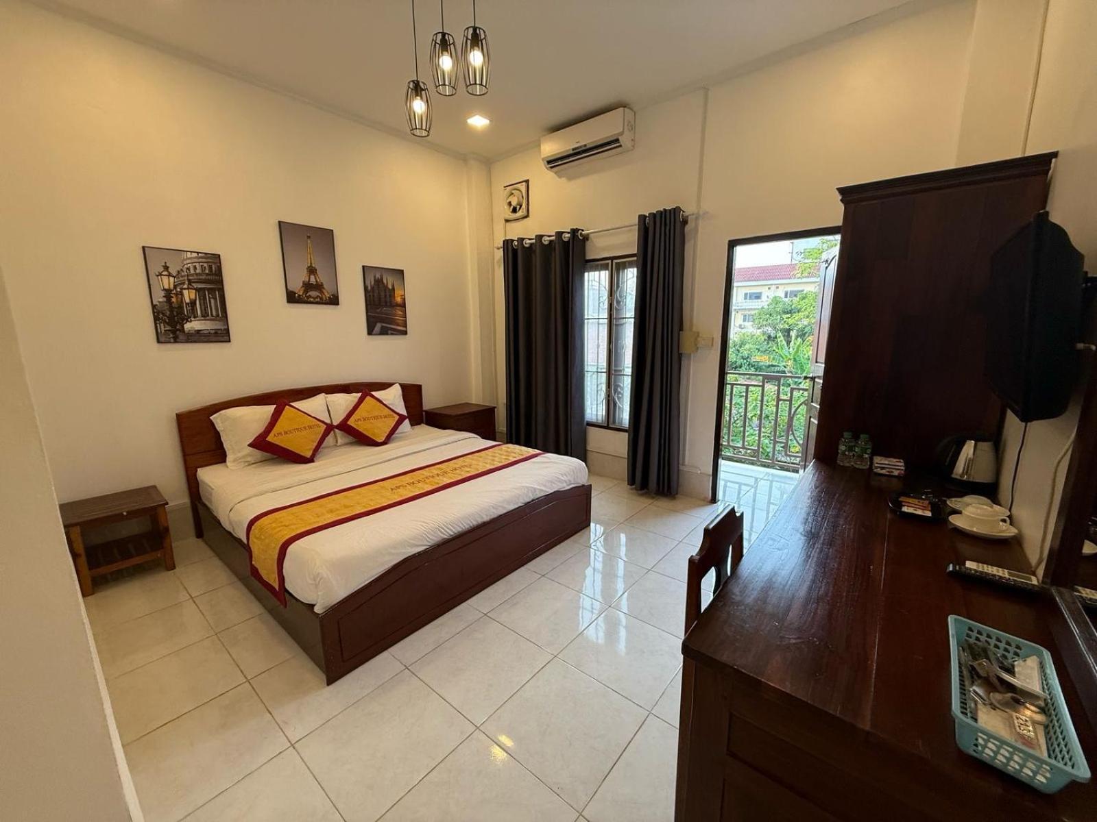 A P S Moutain View Hotel Vang Vieng Exterior foto